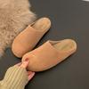 Retro Women's Closed Slippers Simple Closed Toe Women's Slippers Home Light Mute Casual Women's Clogs Outdoor Walking Autumn New