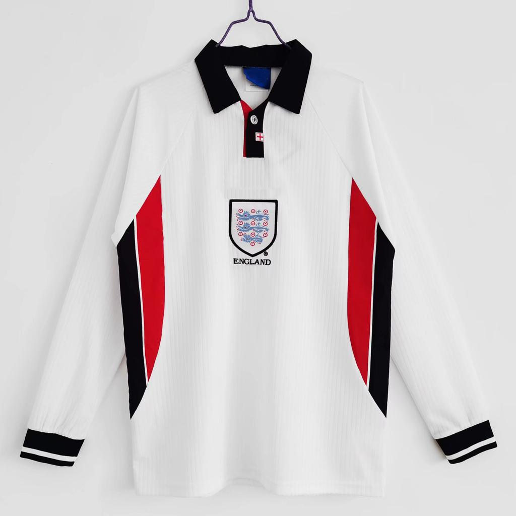 Langarm Vintage Trikot Fußballtrikot Real Madrid, Manchester United, England Arsenal, Portugal Inter Mailand AC Replica Trikot