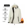 Upgraded Graphene Jacket Men's Autumn and Winter Fleece Thickened Warm Cotton Clothing Windproof and Waterproof Climbing