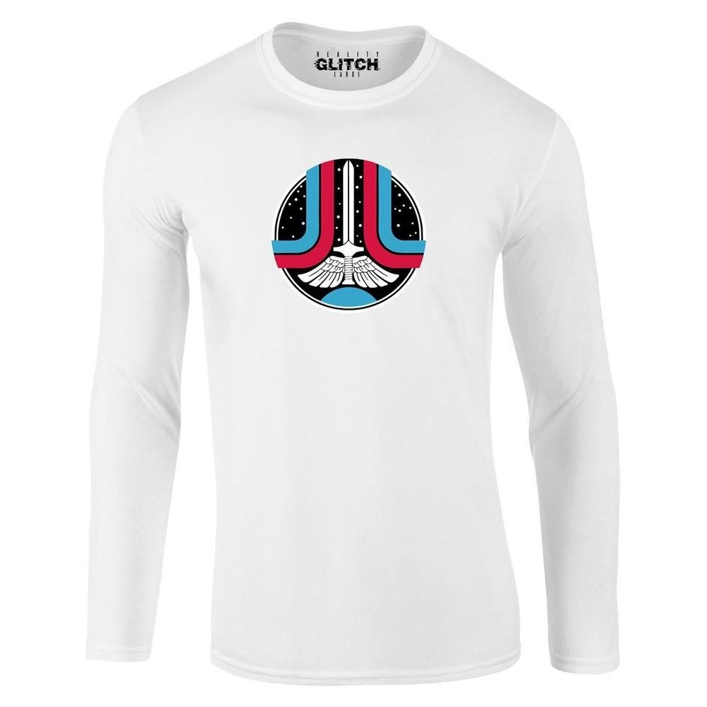 

The Last Star Fighter Mens Long Sleeve T-Shirt Retro Movie Classic 80s XL
