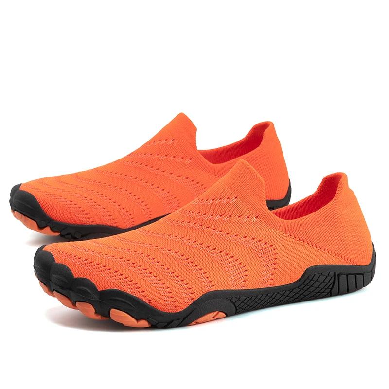 Rychleschnoucí plážové barefoot boty venku přímořské sporty tenisky potápění ponožky muži ženy protiskluzové plavání pantofle brodění