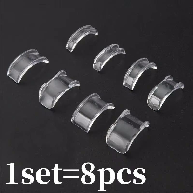 32pcs Ring Size Adjuster Pads Invisible Silicone Ring Sizer Reducer for Loose Rings Secure Fitting Accessories Stopping Slip-off