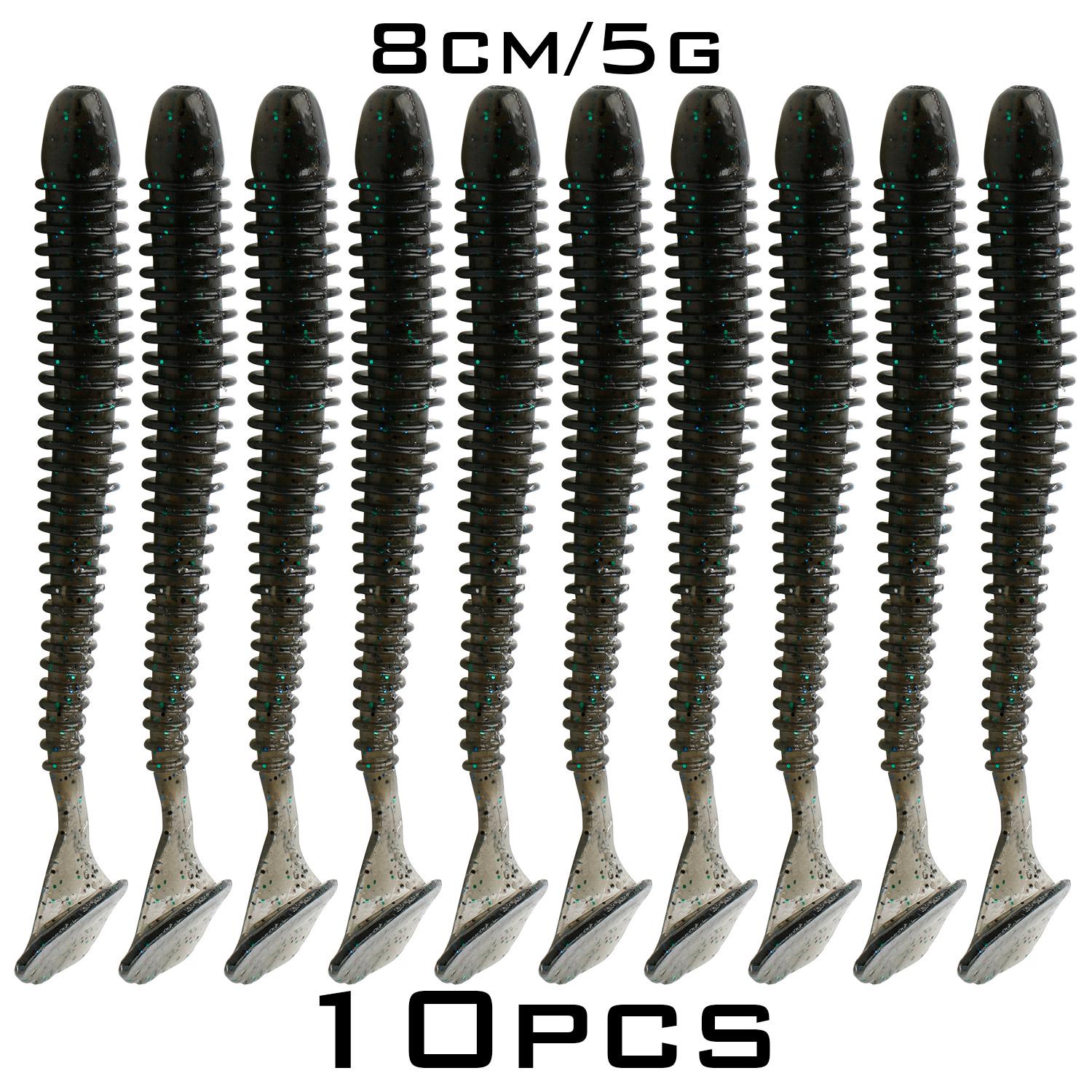 

Приманки для риболовлі Штучні м’які приманки Черв’яки для риболовлі Окунь Форель Судак Прісноводний короп Рибальські снасті 2