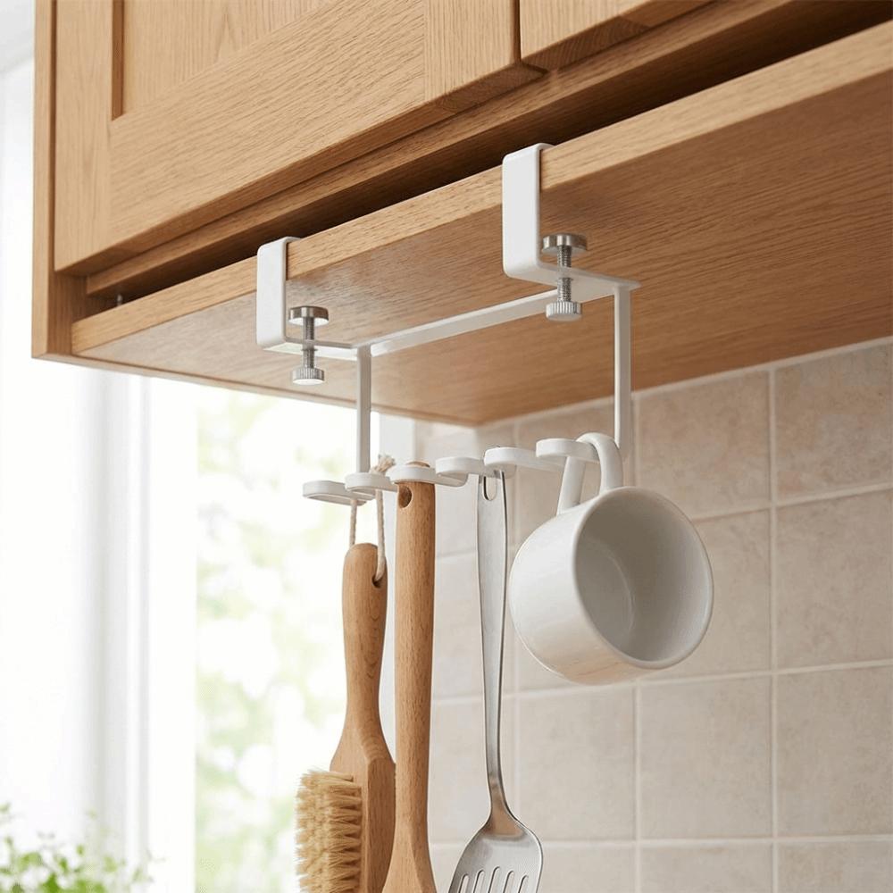 Carbon Steel Toothbrush Storage Rack Wall Mounted Razor Storage Rack Bathroom