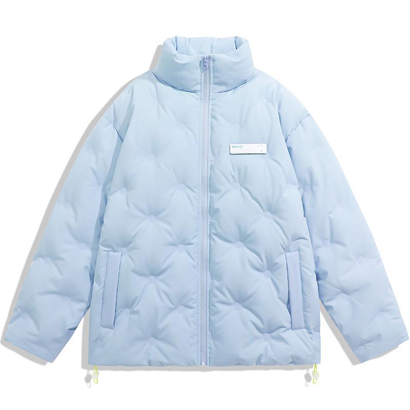 

Мужские осенне-зимние новые пуховики, трендовые брендовые теплые парные пуховики, мужские и женские куртки-пуховики со стойкой 2XL