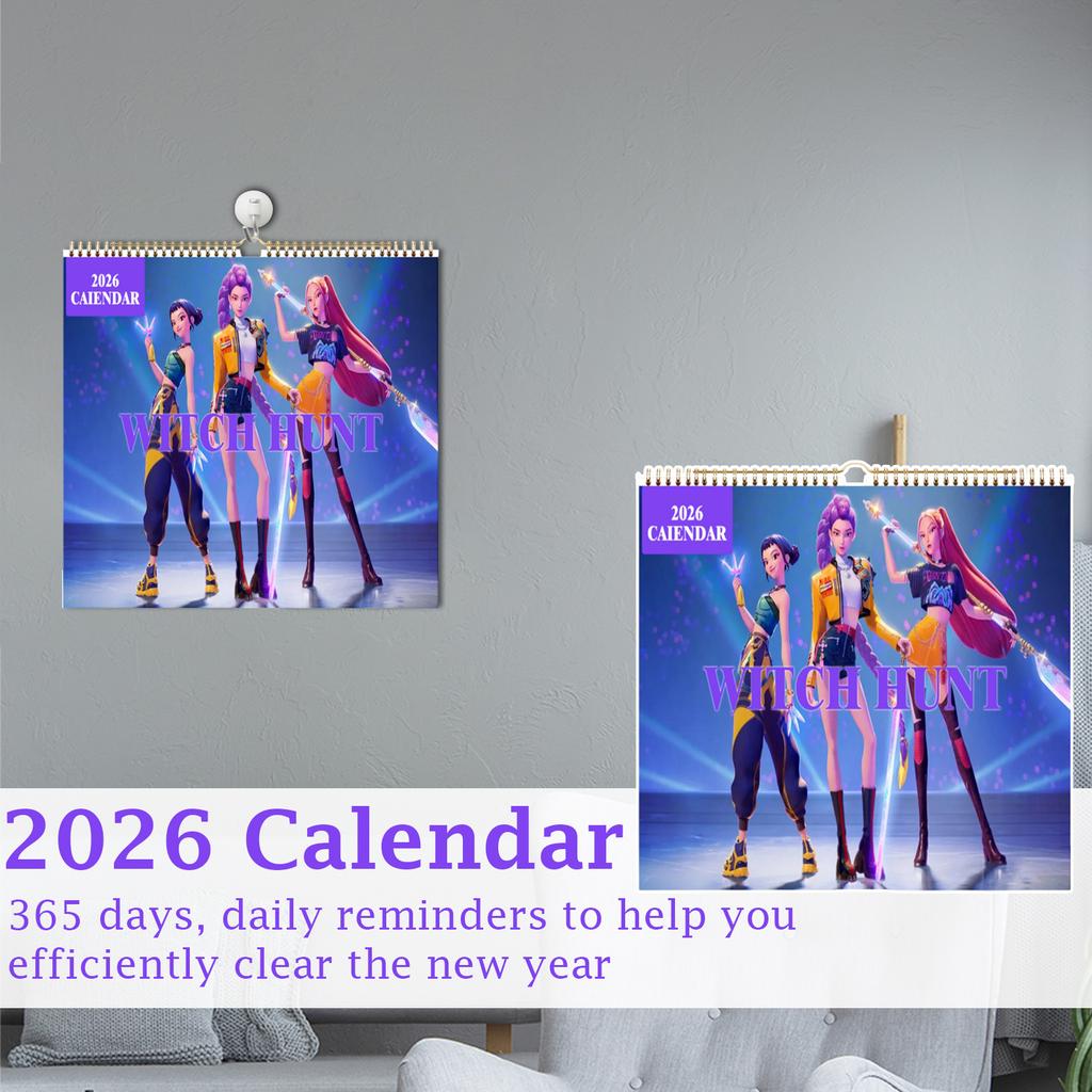 Dragon Wall Calendar– Illustrations With Holidays