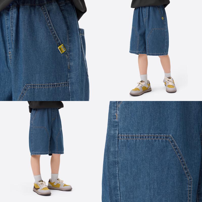Boys' Casual Soft Denim Shorts