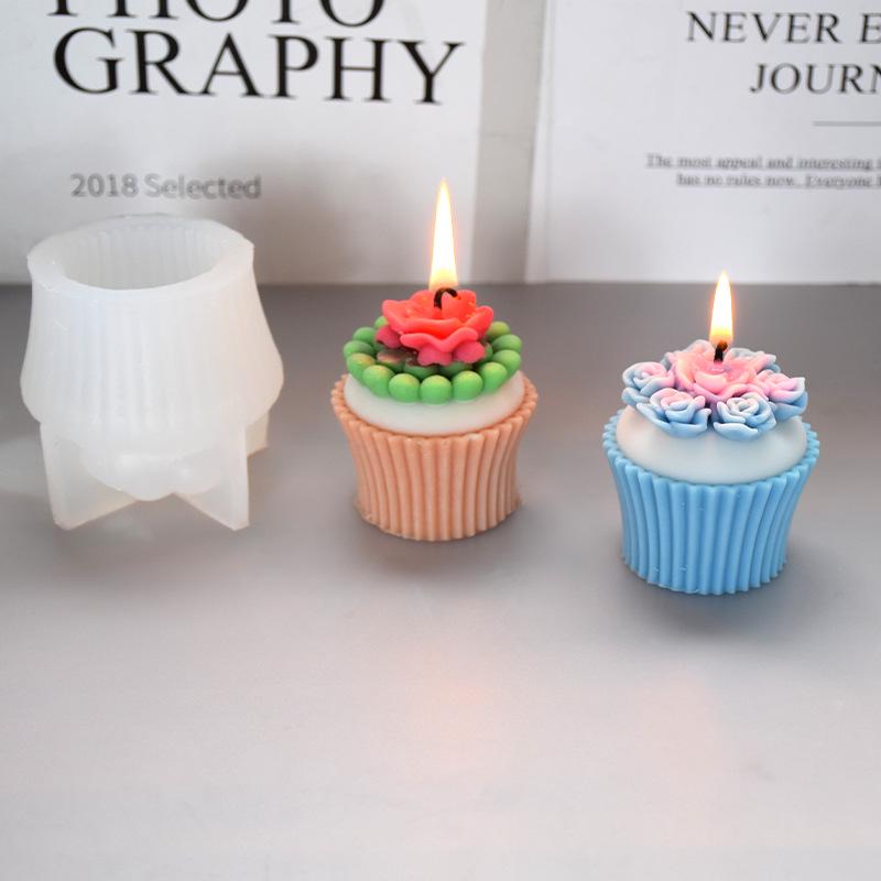 Hanwen Christmas DIY Silicone Mold for Muffin Cup, Candle, Diffuser Stone, Soap, Ice Cube