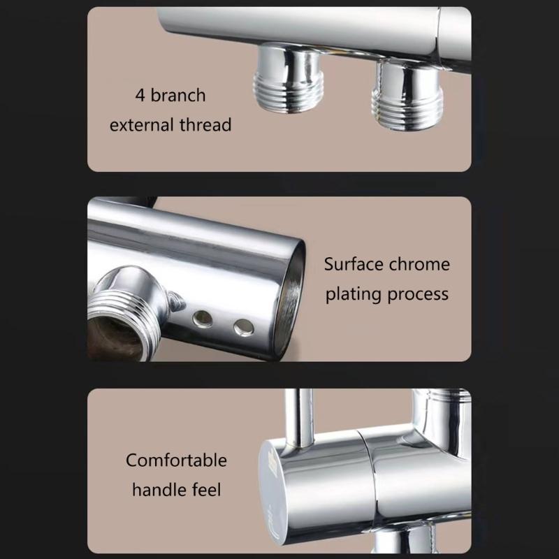 Industrial Grade Shower Head with Two Water Settings Easy To Install Shower Head