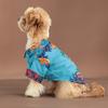 Comfortable Puppy Shirt Skirt Summer Thin Dog Pullover Pet Costumes Pet Sweatshirt Hawaiian Beach
