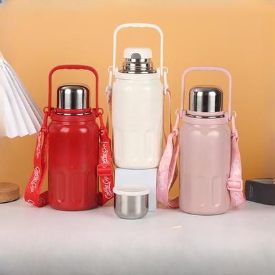Large Capacity Cup Tea Separation 316 Stainless Steel Cola Mug Outdoor Sports Portable Insulated Kettle