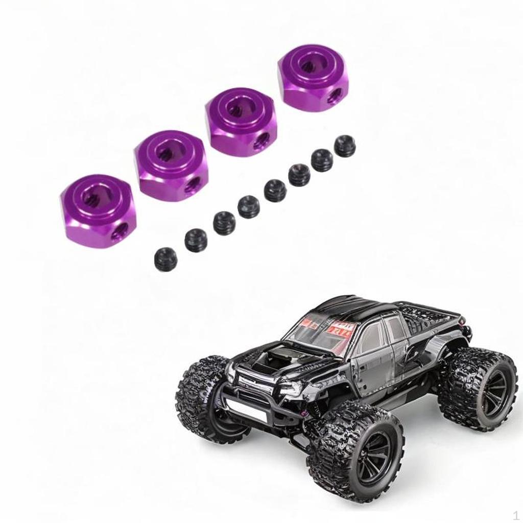 12mm Wheel Drive Adapters Sturdy DIY Accessory Hex Connector Upgrade for 1/10 10208 1/12 H12Y H12Y+