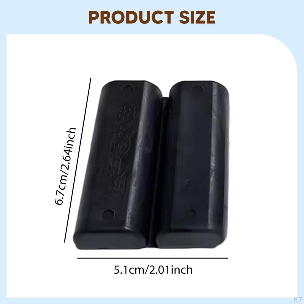 5 Pieces Fishing Rod Fixed Ball Accessories Protector for Various Sizes Poles Straps Binding