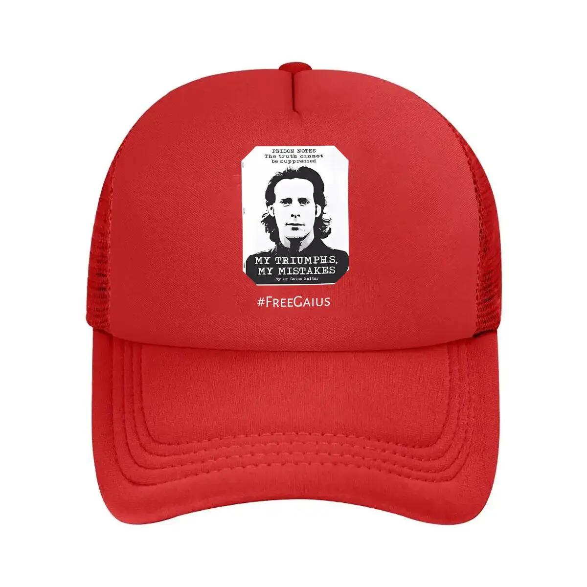 Triumph Mistake Inspirational Text Design Mesh Baseball Cap One Size