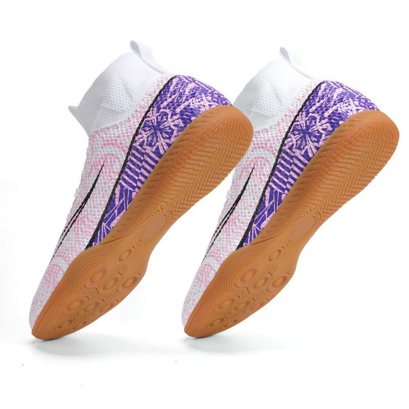 

Football shoes Men s high-top students Women s indoor training shoes Competition sports shoes 45