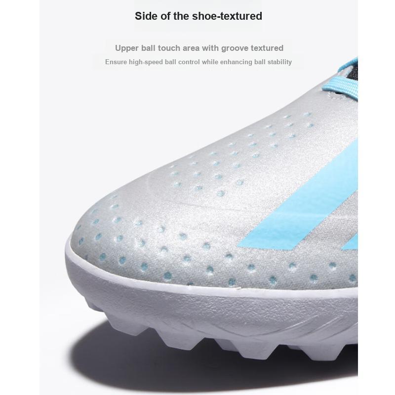 Adidas X Crazyfast Messi.3 TF J Infinito Pack Kids Sneakers Silver Silver-Metallic Bliss-Blue IE4073