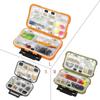 Fishing Supplies Opening and Closing Bait Box Double-Sided Fishing Tackle Box Bait  Accessory Box