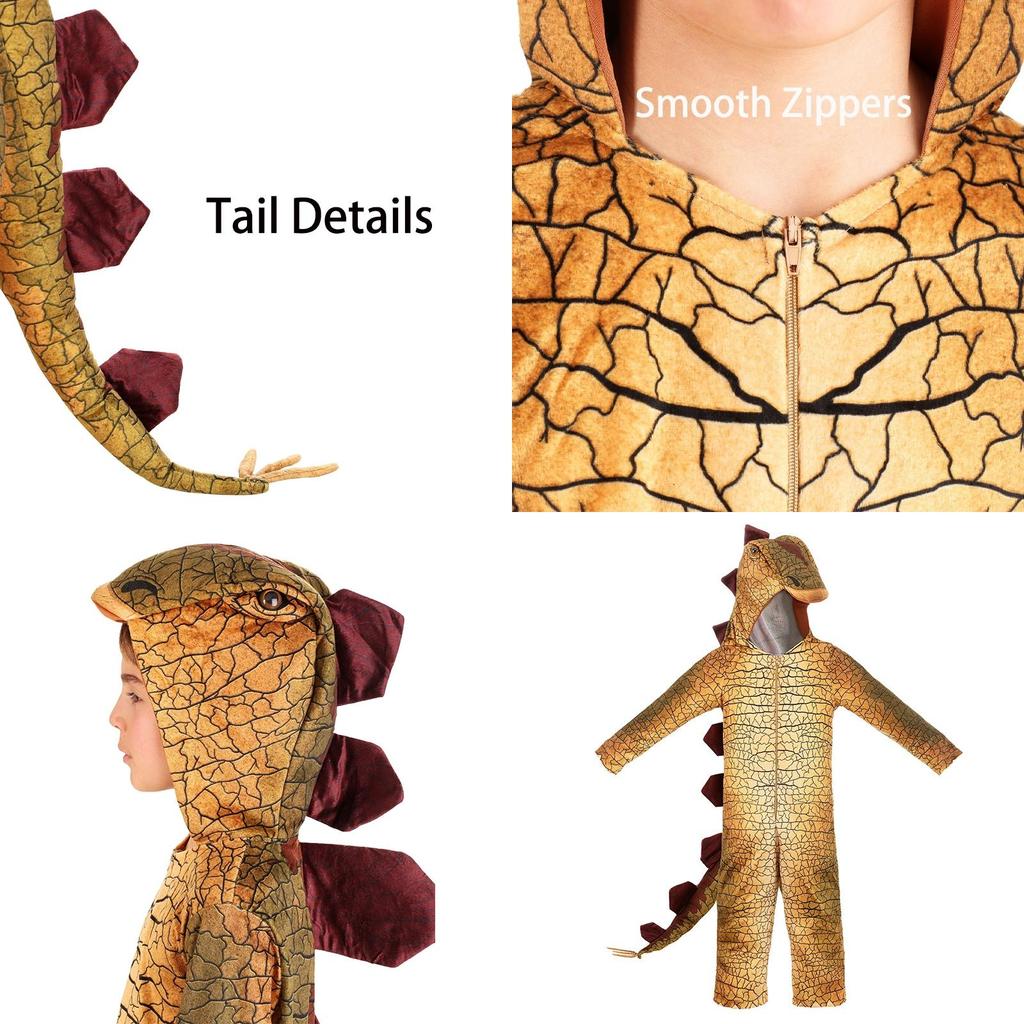 Costum Cosplay Dinozaur Jurassic Park Pentru Copii Halloween Joc de Rol T-rex Triceratops Stegosaurus