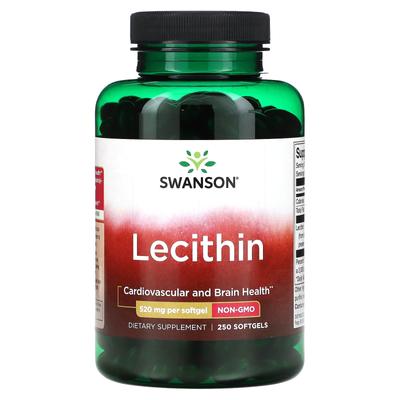Lecithin, 520 Mg, 250 Softgels