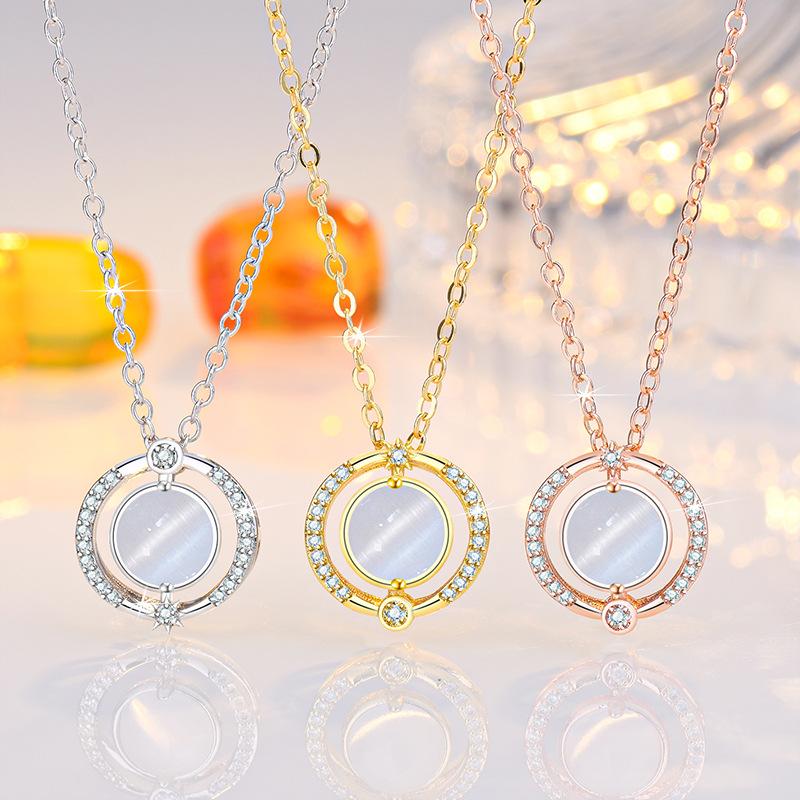 Lindon Women Necklace Pendant Copper Alloy Zircon Fashion Gift