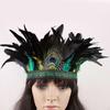 Costume Style Fascinator Indian Decorative Headdress for Show Party Women