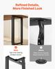 Table Legs, 740 X 450 Mm (H X W) Square T Shape Steel Furniture Legs, Modular Design, Easy Assembly, 1000 Kg Max Load Heavy Duty, for Home Office