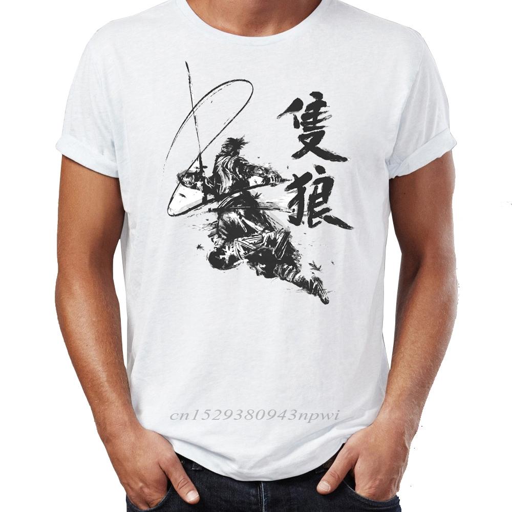 

Mens T Shirt Sekiro Shadow Die Twice Awesome Artwork Printed Mens Tshirt Hip Hop Streetwear New Arrival Male Clothes S