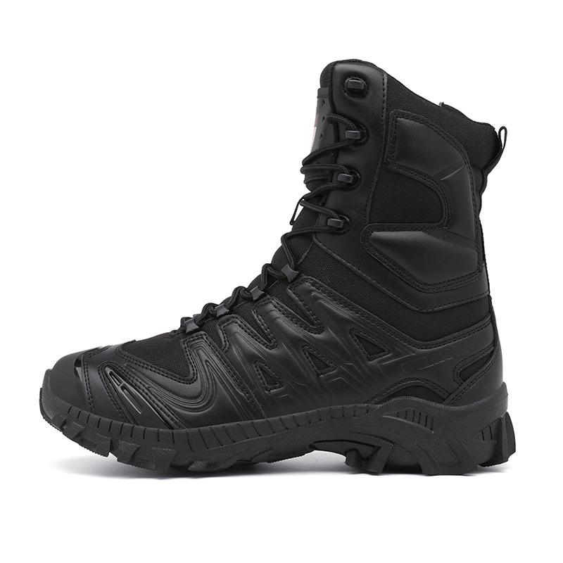 Men s High-Top Tactical Boots - Comfortable, Non-Slip, Wear-Resistant, Breathable Outdoor Military Footwear 39