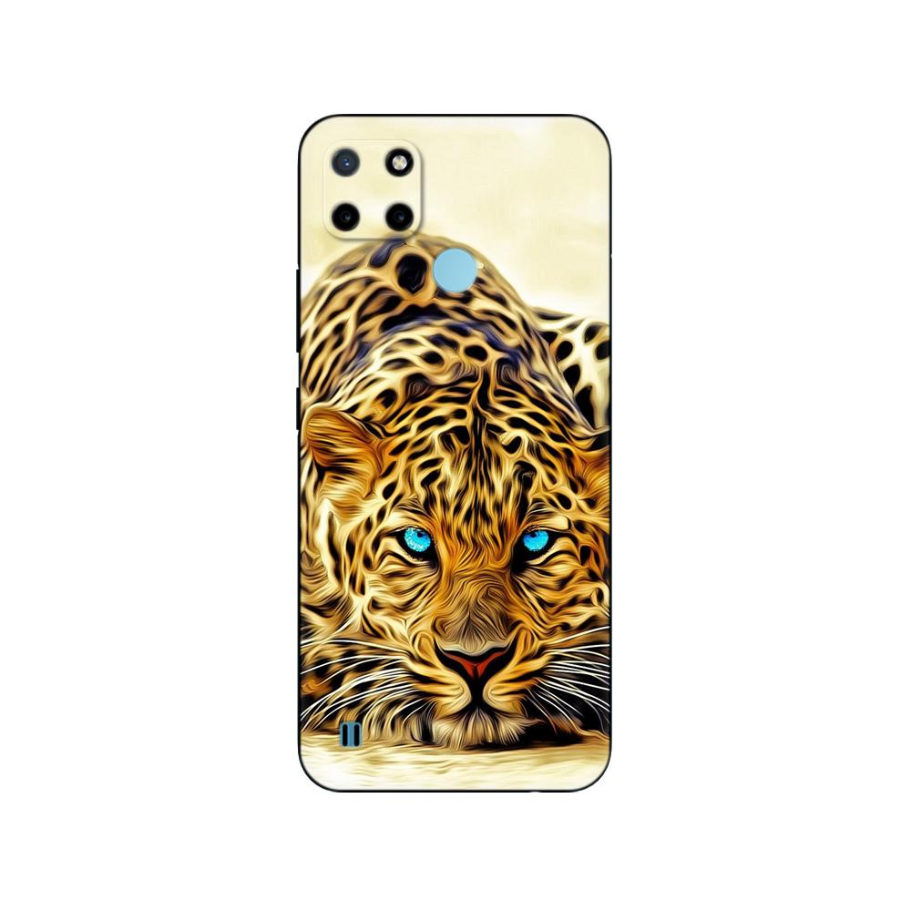 For Realme C21Y C25Y Case Silicon Phone Back Cover For OPPO Realme C21Y C25Y 4G Soft Case RMX3261 Coque 6.5inch Black Tpu Case