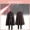 Premium Black Count Dooku Cosplay Costume For Star Wars Movie Character Roleplay