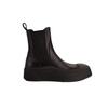 Stylish shoes splicing small round head lazy thick sole one pedal thin short boots women