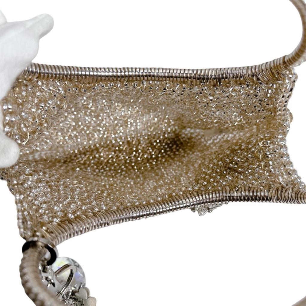 Anteprima Party Mini Bag Handbag Wire Beige Women Used