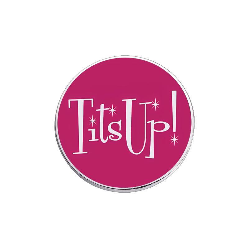 Punk UV Printing Design Pins I Love Horror Movies Brooches Clothes Lapel Badge Backpack Halloween Jewelry Gift For Friends