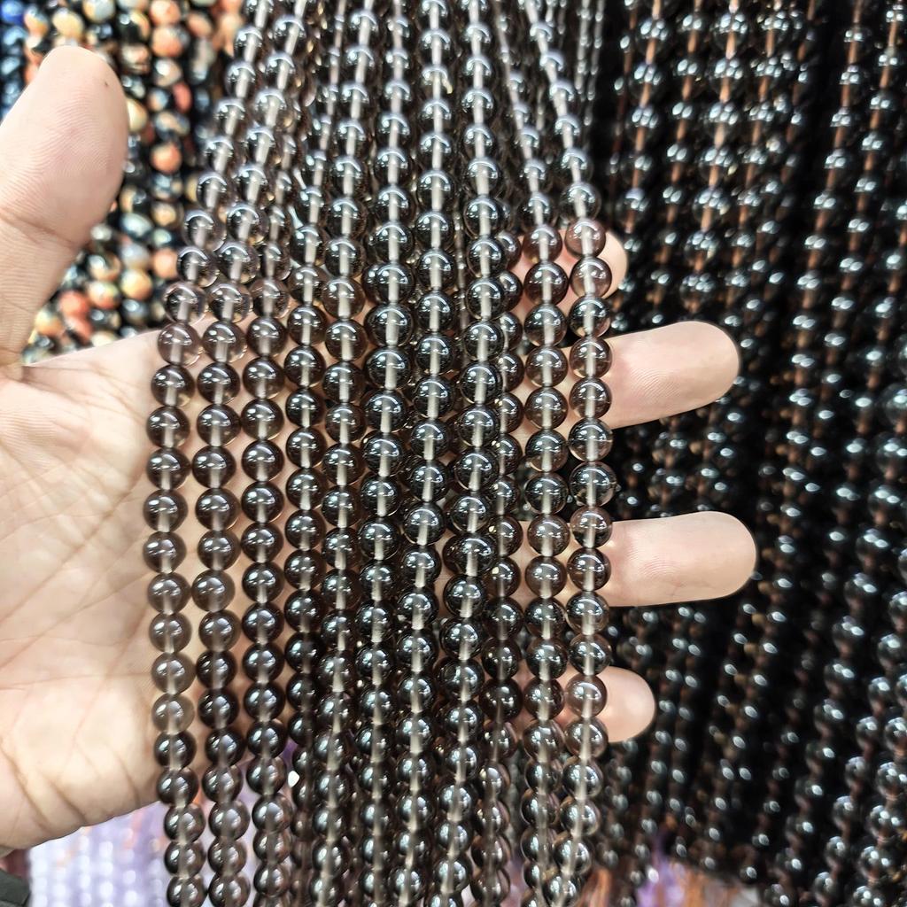 Obsidian Round Bead Loose Jewelry Accessory for DIY Bracelet/Necklace.