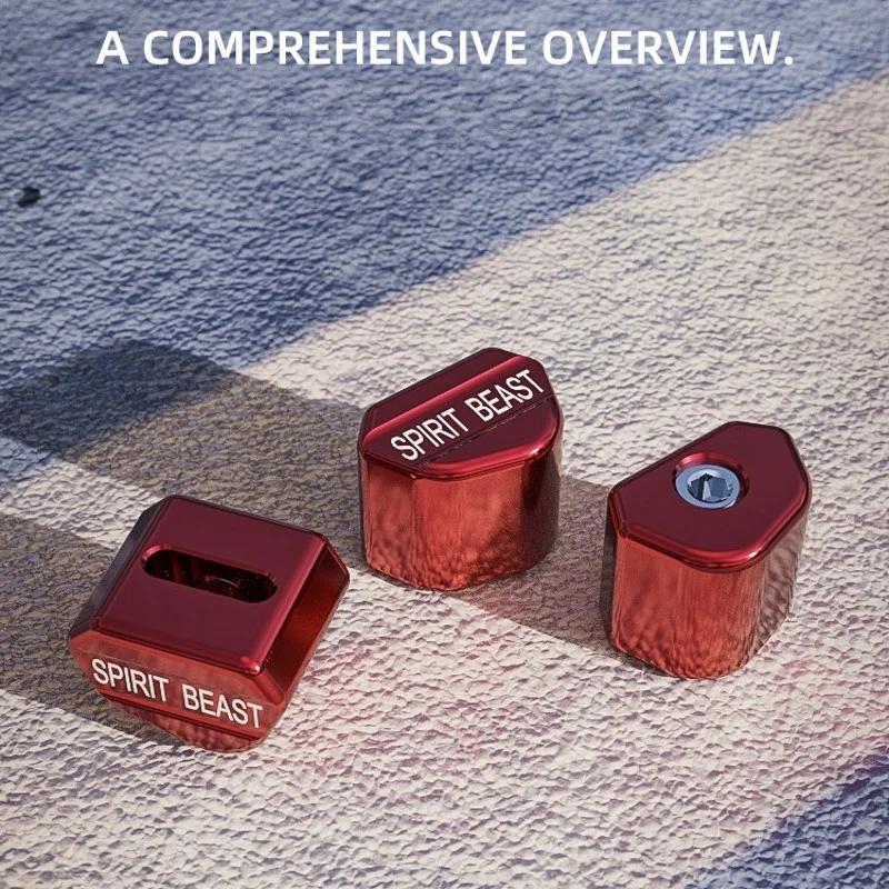 Switch Button Aluminum Alloy Shell Decor for Motorcycle Electric Vehicle Turn Signal Switch Keycap Accessories