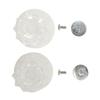 2/3Pcs Hot and Cold Shower Knob Acrylic Faucet Replacement Knobs for Bathroom and Kitchen Use Easy to Installation