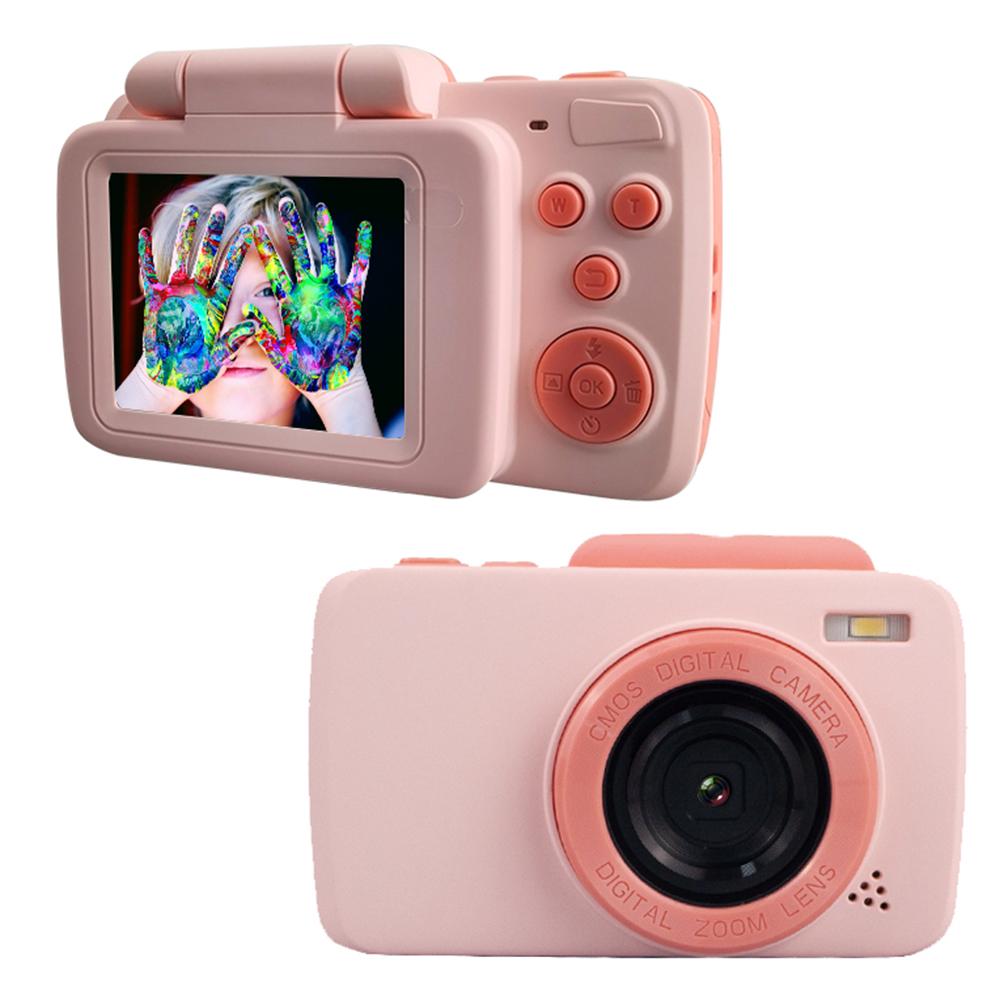 

KDC-008A 2.4-Inch Screen Children Camera Flip Design Kids Camera Toy Toddler Birthday Gift A