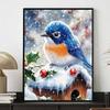 5D DIY Bird Diamond Art Set, Rhinestone Gemstone Cross-stitch Craft and Artwork for Home Wall Decoration