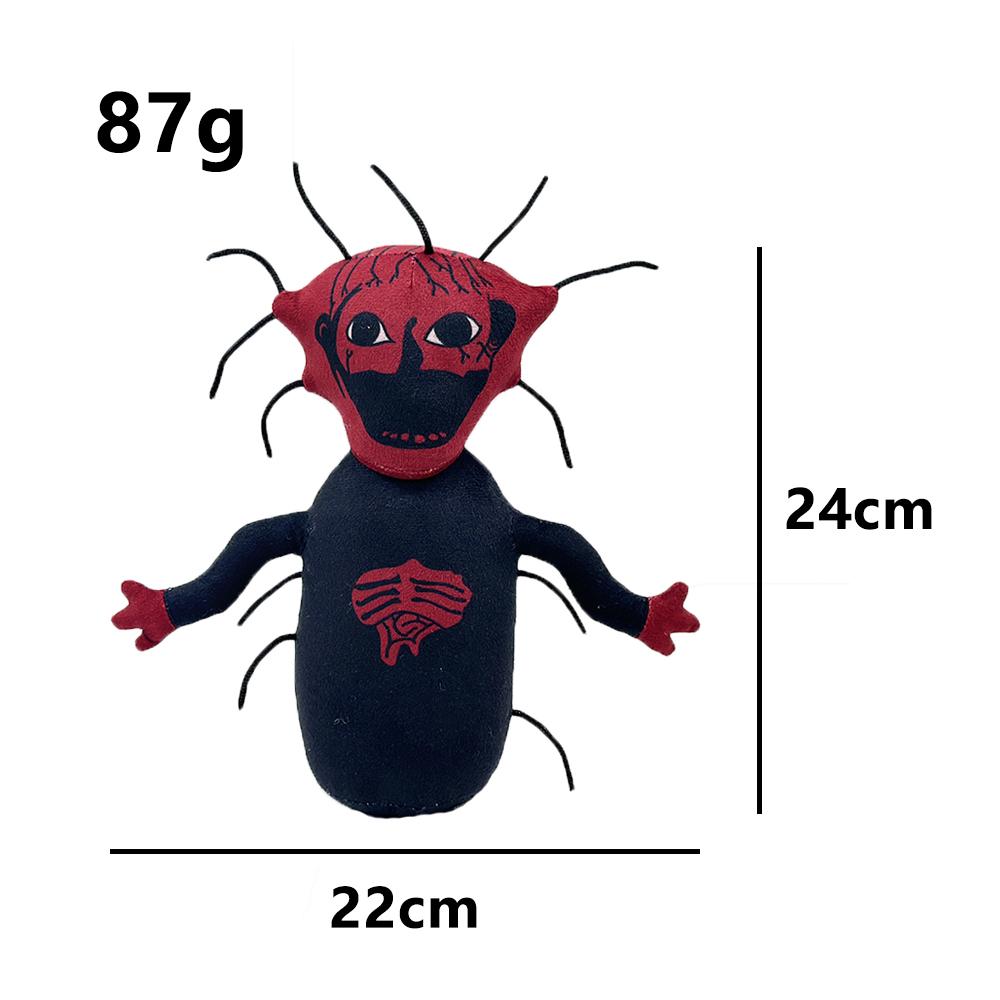 The Boiled One Plush Creative Funny Horror Doll, Cartoon Anime Related Plush Toy Birthday Gift Indoor Room Decoration