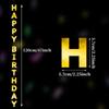 Ins Style Laser Happy Birthday Banner for Party Decorations