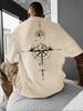 2026 Unisexs Sun Symbol Pattern Printed Shortsleeved Tshirt Summer Outdoor Shortsleeve Shirt