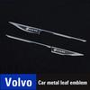 vhndr2 2PCS Car Stickers Badge Stainless steel 3D Decorative Blade Style Accessories For Volvo XC40 XC60 XC70 XC90 V40 V50 V60 V70 V90