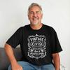 50th Birthday Vintage Shirt for Men Vintage 1975 Shirt Aged To Perfection Graphic Tee 50th Birthday Gift