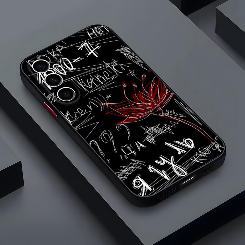 

Чохол для телефону Tokyo Anime Ghoul Матовий Прозорий Для Samsung S25Plus S21fe S22 FE S23 Ultra S24 Plus S25 Розкішна Задня Кришка Samsung S22