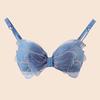 Women Fashion Creative American Vintage Sexy Wireless Underwear Removal Shoulder Straps Bra Butterflies Shape Sweet Bandeau Brassiere Trend Bikini