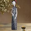 Chinese Qipao Woman Statue for Bedroom Or Cabinet Decoration