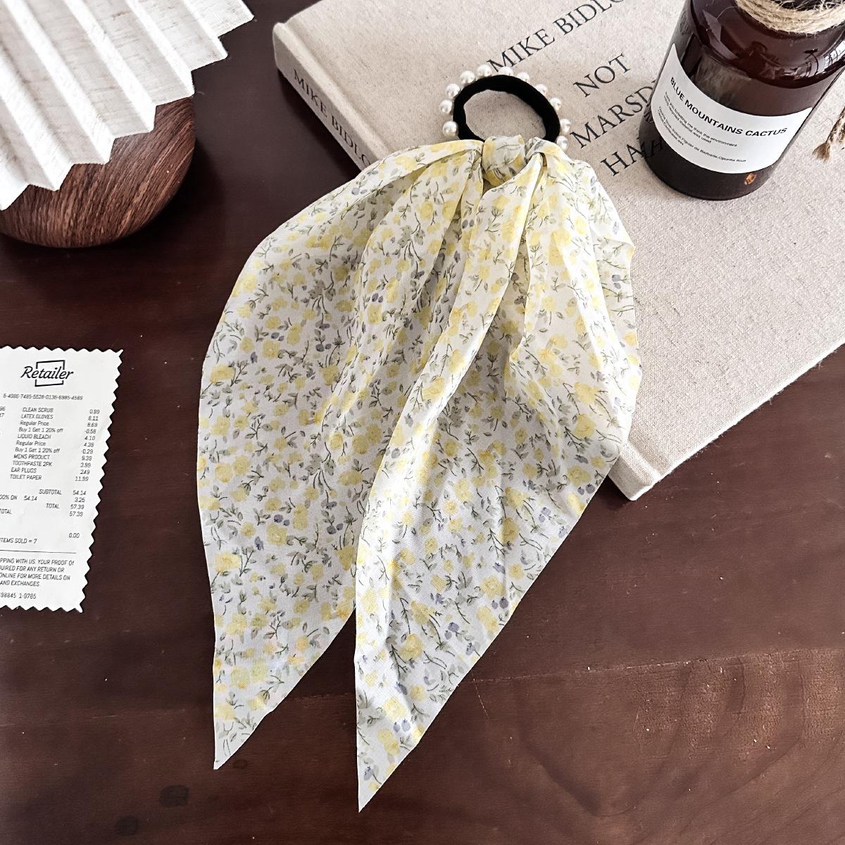 

Жемчужная плетеная повязка на голову в стиле Мори для девочек - Сказочный аксессуар для волос с лентой