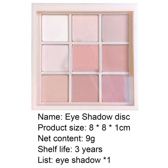Versatile Synthetic Waterproof Makeup Eyeshadow Palette for Gift