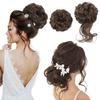 Hair Bun Hair Piece Classic Elastic Scrunchies Fake Hair Bun Ponytail Extensions Messy Hair Bun Accessories for Women