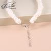 Irregular Broken Shell Handmade Short Necklace For Women